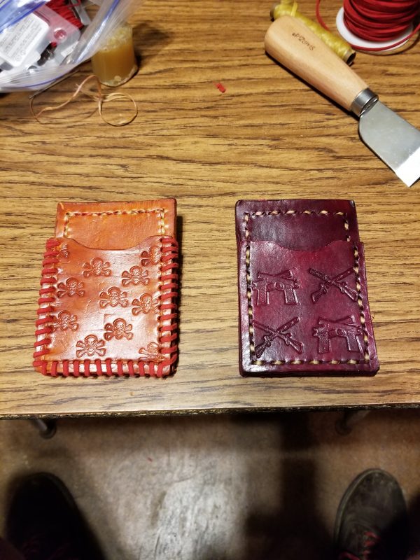 Custom Leather Biker's Money Clip - Image 6