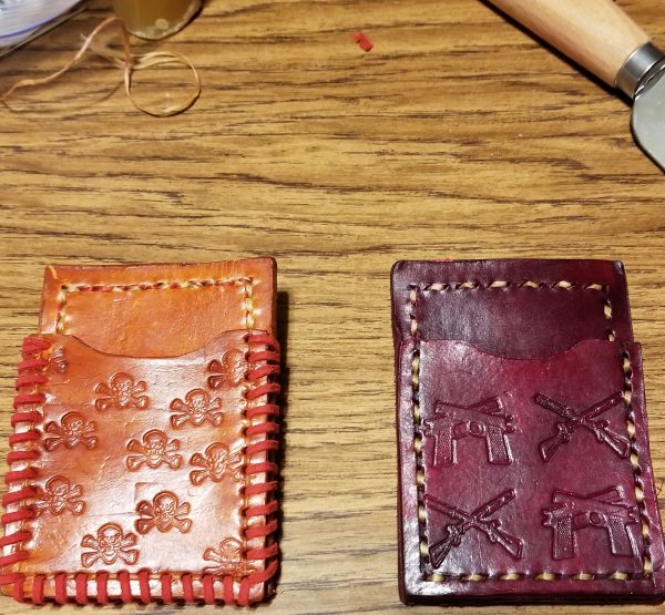 Custom Leather Biker's Money Clip - Image 8