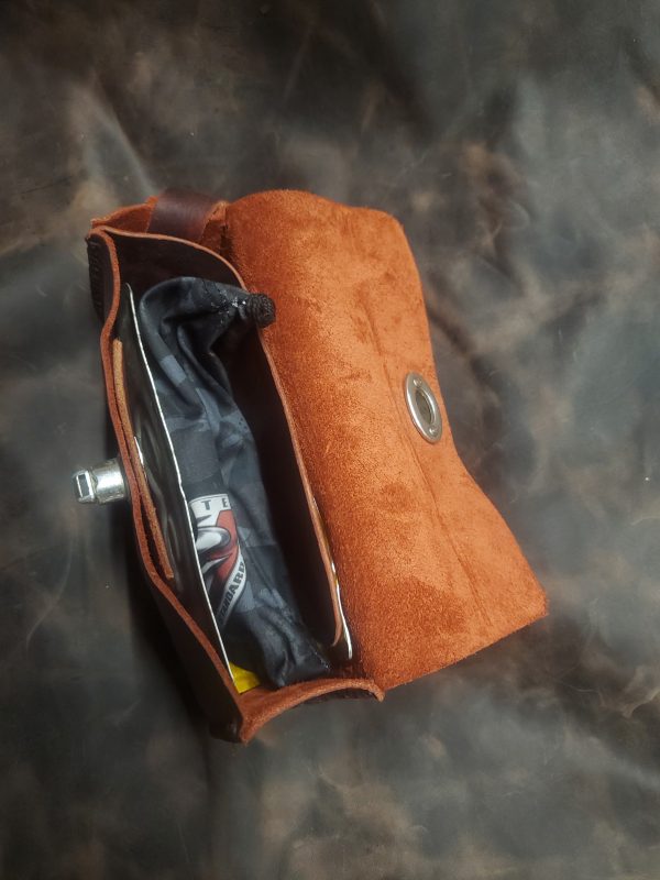 Custom Leather Biker Carry-All - Image 3