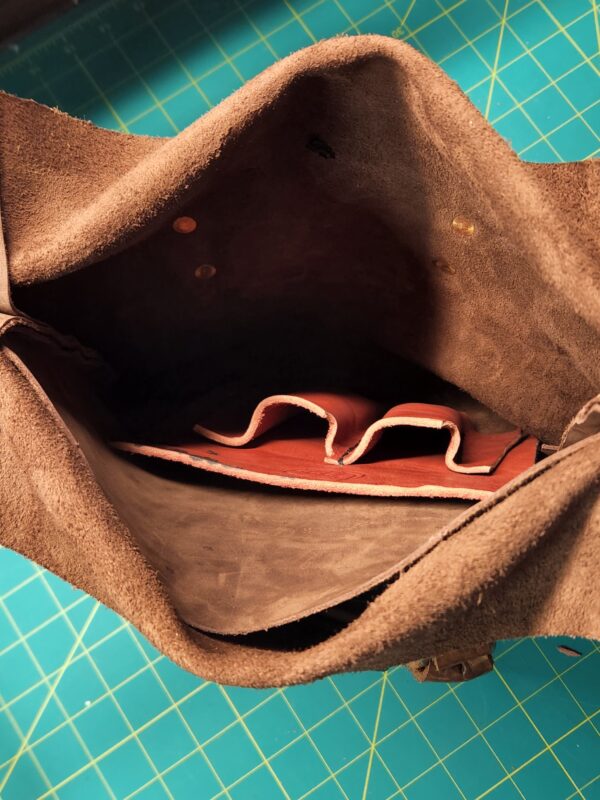 Custom Leather Biker Chick Hip Bag - Image 17
