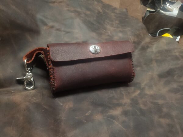 Custom Leather Biker Carry-All - Image 11