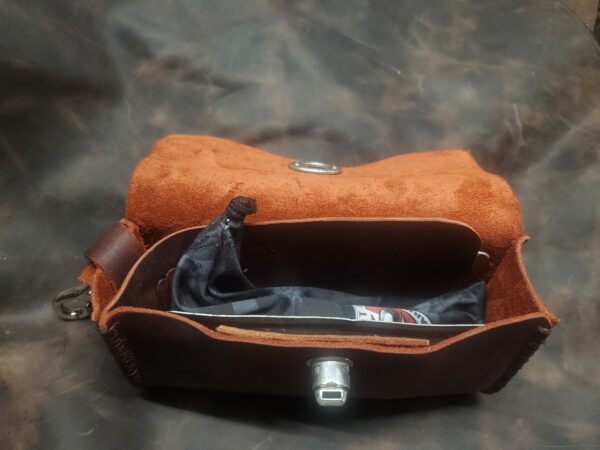 Custom Leather Biker Carry-All - Image 12