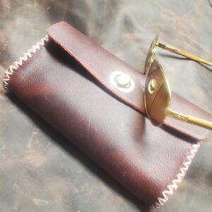 Custom Leather Biker Carry-All