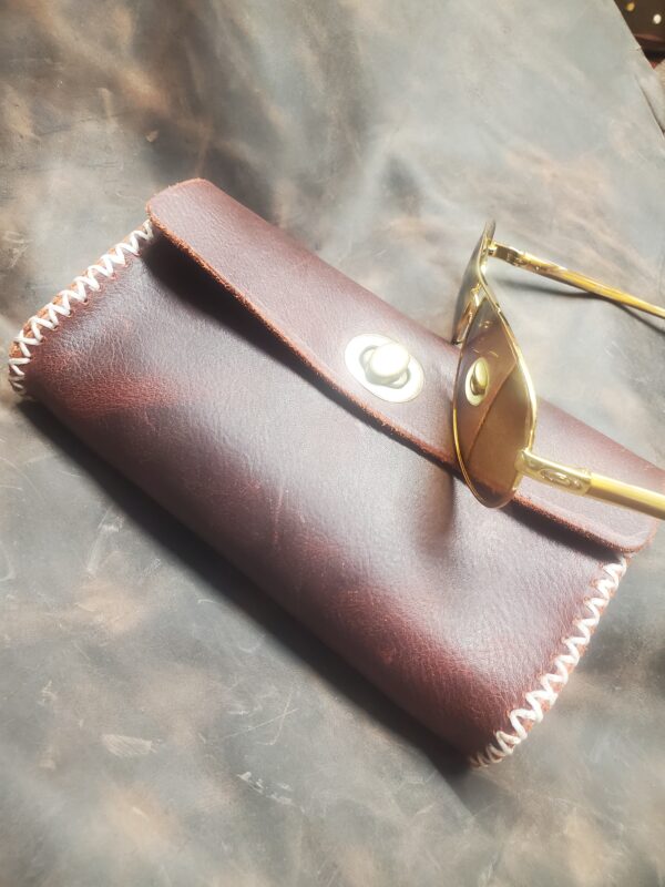 Custom Leather Biker Carry-All