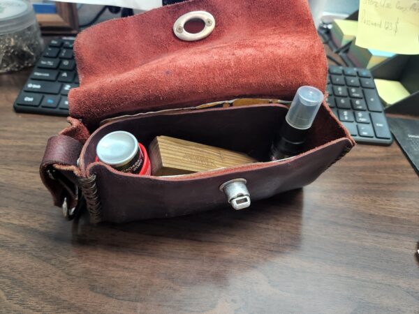 Custom Leather Biker Carry-All - Image 10