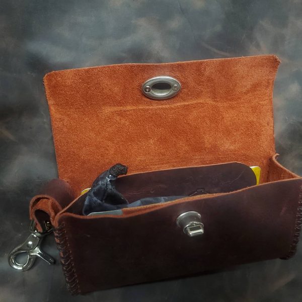 Custom Leather Biker Carry-All - Image 5