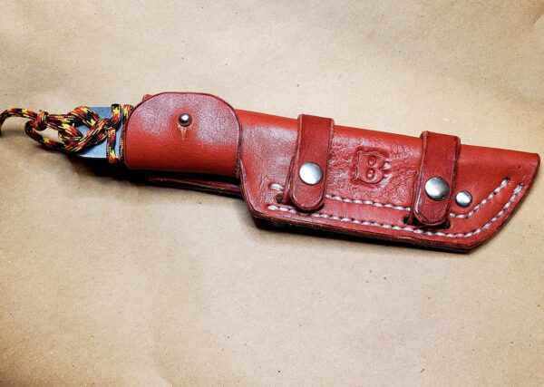 "BoJack's" Horizontal Fixed Blade Custom Knife Sheath - Image 14