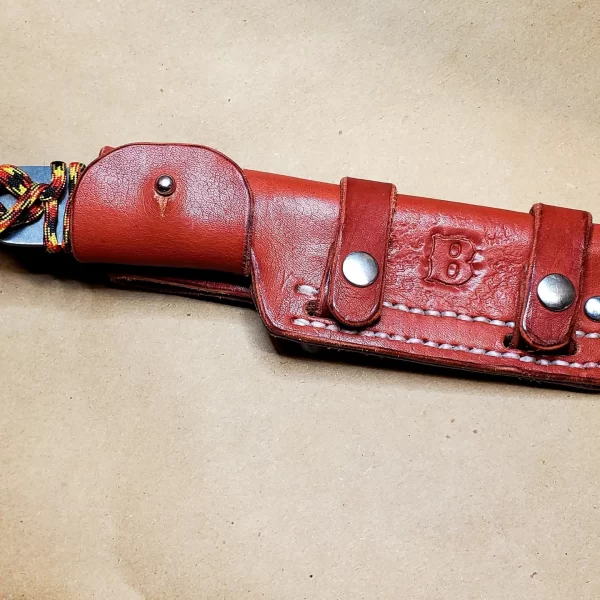"BoJack's" Horizontal Fixed Blade Custom Knife Sheath - Image 2