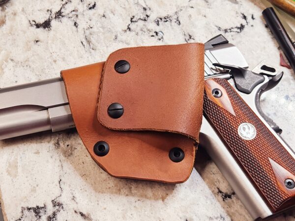 OWB Adjustable Tension "SKINNY" Multi-Size 1911 Holster - Image 4