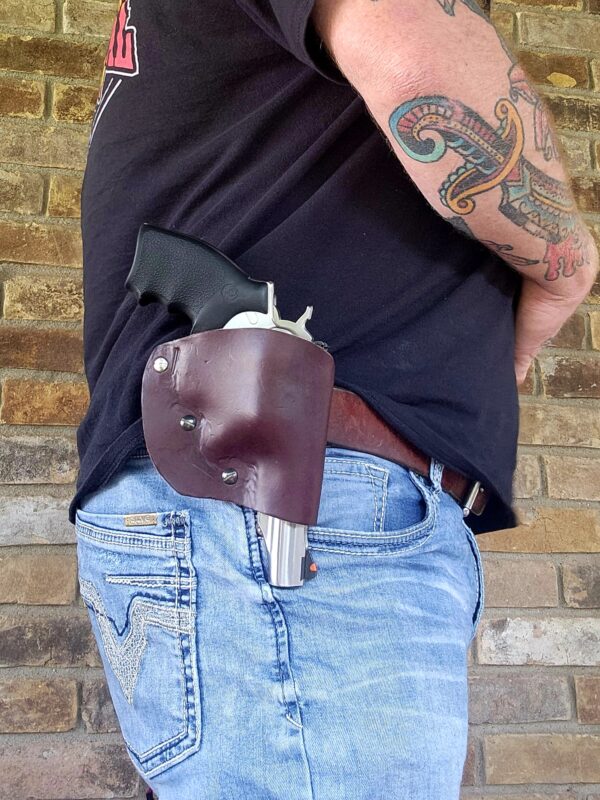 OWB Adjustable Tension "SKINNY" Multi-Size 1911 Holster - Image 6