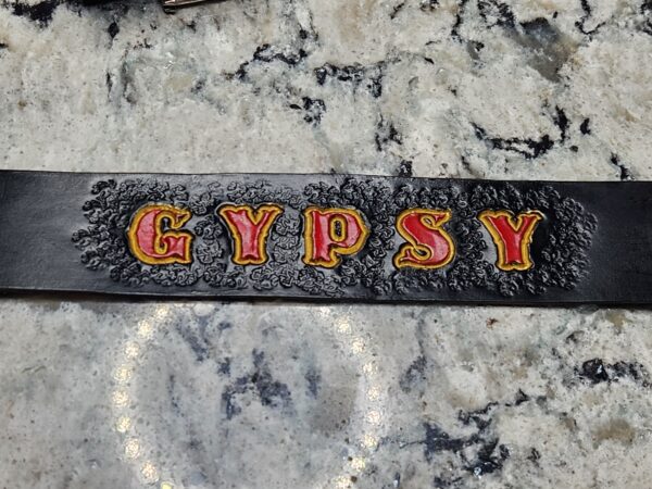 Custom Leather Name Bracelet