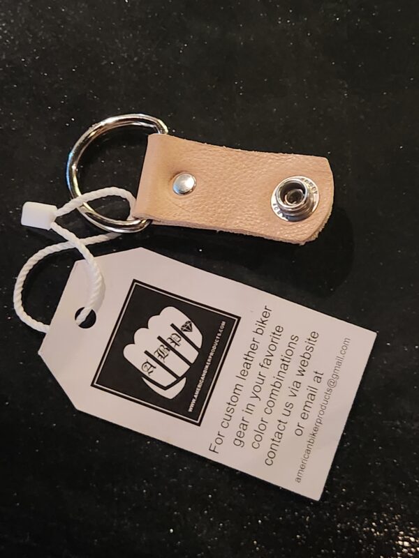 ABP's Snap-in Leather Keychain - Image 9
