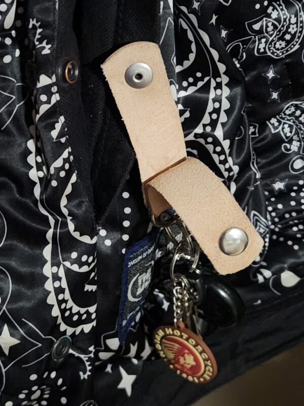 ABP's Snap-in Leather Keychain - Image 6