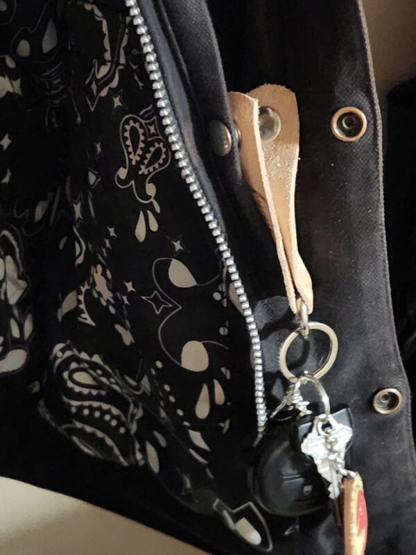 ABP's Snap-in Leather Keychain - Image 7