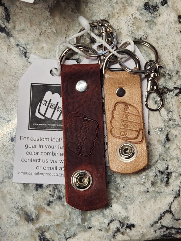 ABP's Snap-in Leather Keychain - Image 15