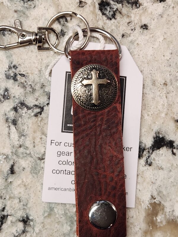 ABP's Snap-in Leather Keychain - Image 17