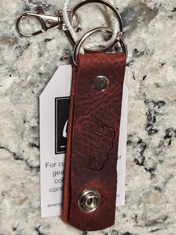 ABP's Snap-in Leather Keychain - Image 18